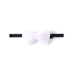 Babyhug Cotton Woven Full Sleeves Party Wear Solid Color Shirt with Bow - Blue