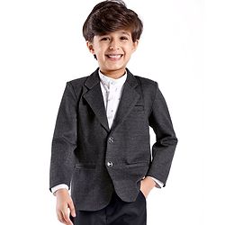Babyhug  Full Sleeves Party  Blazer - Black