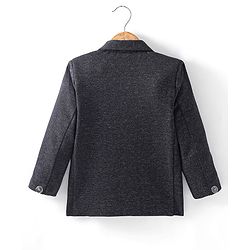 Babyhug  Full Sleeves Party  Blazer - Black