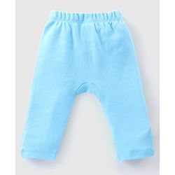 Babyhug Interlock Knit Full Length Diaper Pants Animal Print Pack of 3 - Multicolour