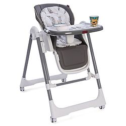 Babyhug Swing High Chair - Grey