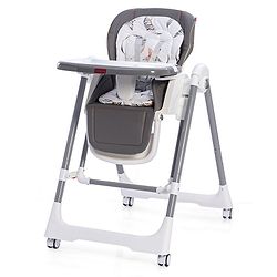 Babyhug Swing High Chair - Grey