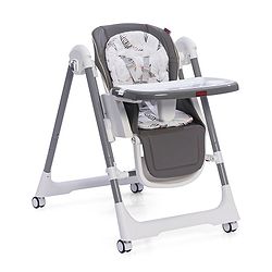 Babyhug Swing High Chair - Grey