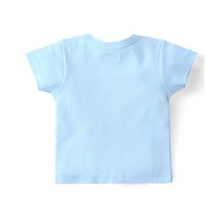Babyhug 100% Cotton Knit Half Sleeves Front Open Vests Stripes & Bear Print Pack of 5 - White Yellow & Blue
