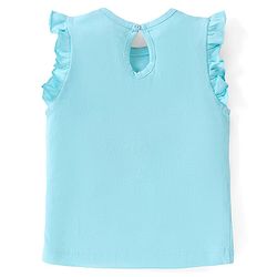 Babyhug Cotton Knit Frill Sleeves Top with Floral & Bird Print Pack of 3 - Multicolor