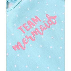 Babyhug Cotton Knit Frill Sleeves Top with Star & Text Print Pack of 3 - Multicolor