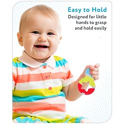 Babyhug Balloon Shaped Water Filled Teether - Red and Yellow| BPA Free Teething Toy| Soothing Gums| 100% Food Grade | Easy to Clean| Easy to Grasp| PVC Free