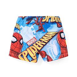Babyhug Marvel  Swimming Trunk with Spiderman   Print - Blue