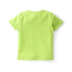 Babyhug Cotton Knit Half Sleeves T-Shirt Bear Graphics Pack Of 3 - Blue Green & Orange