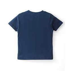 Babyhug Cotton Knit Half Sleeves T-Shirt Bear Graphics Pack Of 3 - Blue Green & Orange
