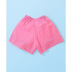 Babyhug Disney Single Jersey Knit Half Sleeves Top & Shorts Set with Floral & Winnie The Pooh Print - Multicolour
