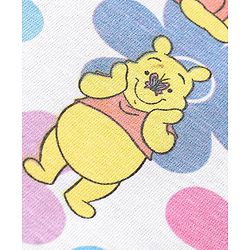 Babyhug Disney Single Jersey Knit Half Sleeves Top & Shorts Set with Floral & Winnie The Pooh Print - Multicolour