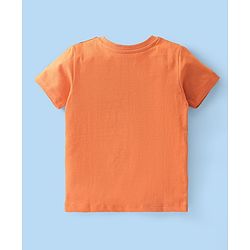 Babyhug Cotton Knit Half Sleeves T-Shirt Stripes & Text Graphics Pack Of 3 - Multicolor