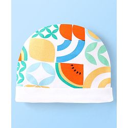 Babyhug 100% Cotton Mittens Fruity Print Pack Of 3 - Multicolour