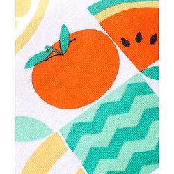 Babyhug 100% Cotton Mittens Fruity Print Pack Of 3 - Multicolour