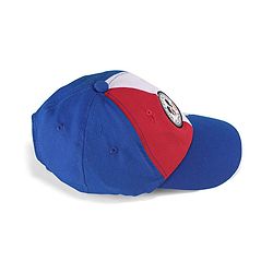 Babyhug Disney Cotton Summer Cap With Mickey Mouse Graphics - Blue