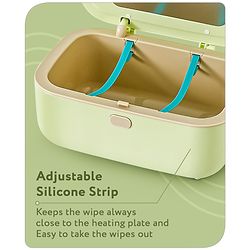 Babyhug Baby Wipes Warmer with LED Display - Green