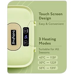 Babyhug Baby Wipes Warmer with LED Display - Green