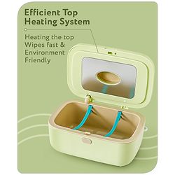 Babyhug Baby Wipes Warmer with LED Display - Green