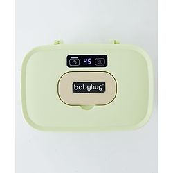 Babyhug Baby Wipes Warmer with LED Display - Green