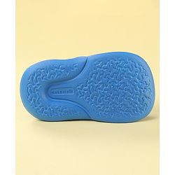 Cute Walk by Babyhug Back Strap Closure Clogs with Spaceship Applique - Blue