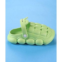 Cute Walk by Babyhug Clogs with Back Strap Closure - Green