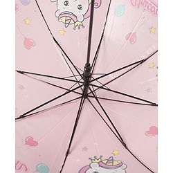 Babyhug  Umbrella  Unicorn  Print - Pink