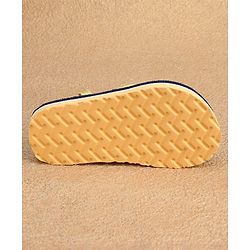 Cute Walk by Babyhug  Flip Flops with Back Strap Heart Print - Blue