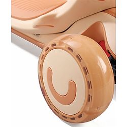 Babyhug Hawk 3in1 Foldable Kids 3 Wheel Scooter with Adjustable Seat LED Wheels Wide Standing Deck & 4 Level Height Adjustment| Compact Fold| Lean-to-Steer| Toy for 3 to 12 year Boys and Girls| Gifting Option