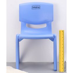 Strong and Durable  Plastic School Study Chair Medium Size - Blue
