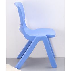 Strong and Durable  Plastic School Study Chair Medium Size - Blue