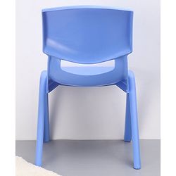 Strong and Durable  Plastic School Study Chair Medium Size - Blue