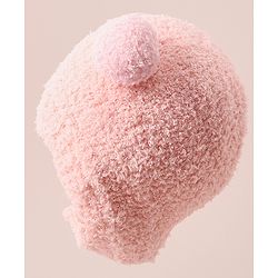 Babyhug Woollen Cap with Bear 3D Applique - Pink