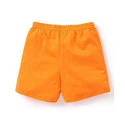 Babyhug 100% Cotton Knit Sleeveless Striped Sando & Shorts Set - Multicolour