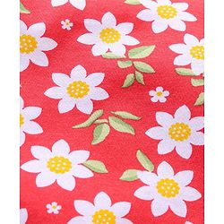 Babyhug 100% Cotton Sleeveless Slips Pack of 3 - Red & Yellow