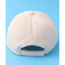 Babyhug Baseball Cap With Bear Applique - Brown