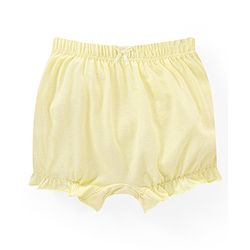 Babyhug 100% Cotton Knit Bloomer Pack of 3 - Multicolour