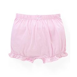 Babyhug 100% Cotton Knit Bloomer Pack of 3 - Multicolour