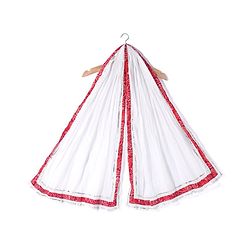 Babyhug Cotton Cambric Three Fourth Sleeves Kurti Palazzo Set with  Dupatta Floral Print - Red