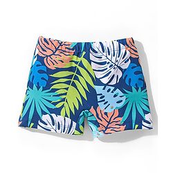 Babyhug Disney Mid Thigh Swimming Trunk With Lion King Graphics - Blue