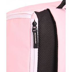 Babyhug Premium Quilted Stylish Water Resistant Diaper Backpack- Light Pink