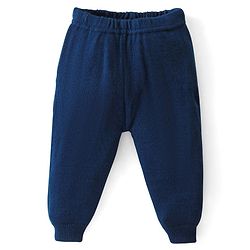 Babyhug Knit Full Sleeves Sweater Set with Colour Block Design & Number Embroidery - Grey & Red