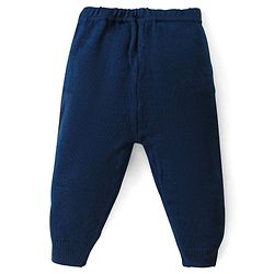 Babyhug Knit Full Sleeves Sweater Set with Colour Block Design & Number Embroidery - Grey & Red