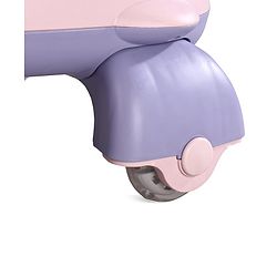 Babyhug Baby Magic Premium Aero Kids Magic Swing Car With Music Lights & ABEC 7 Bearing with PU LED Wheels - Purple