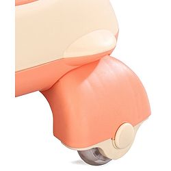 Babyhug Baby Magic Premium Aero Kids Magic Swing Car With Music Lights & ABEC 7 Bearing with PU LED Wheels - Orange