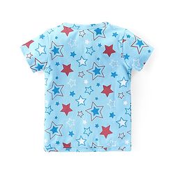Babyhug Marvel 100% Cotton Knit Half Sleeves Jhablas with Spiderman Graphics Pack of 3 - Yellow Blue & White