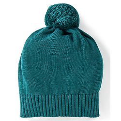 Babyhug Knitted Full Sleeves Front Open Sweater Set with Cap & Teddy Embroidery - Teal Blue