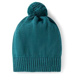 Babyhug Knitted Full Sleeves Front Open Sweater Set with Cap & Teddy Embroidery - Teal Blue