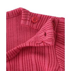 Babyhug Full Sleeves Front Open & Pullover Thermal Vests with Solid Colour Pack of 2 - Maroon