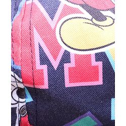 Babyhug Disney Summer Cap With Mickey Mouse Graphics - Multicolour